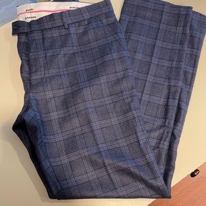 Men’s moods of Norway pants 38x34 plaid NWT